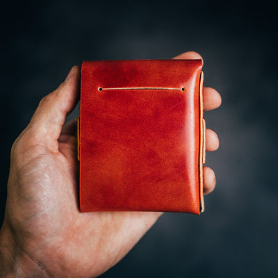 Shell Cordovan Big Finn 2 - Lost Dutchman Leather handmade leather wallets