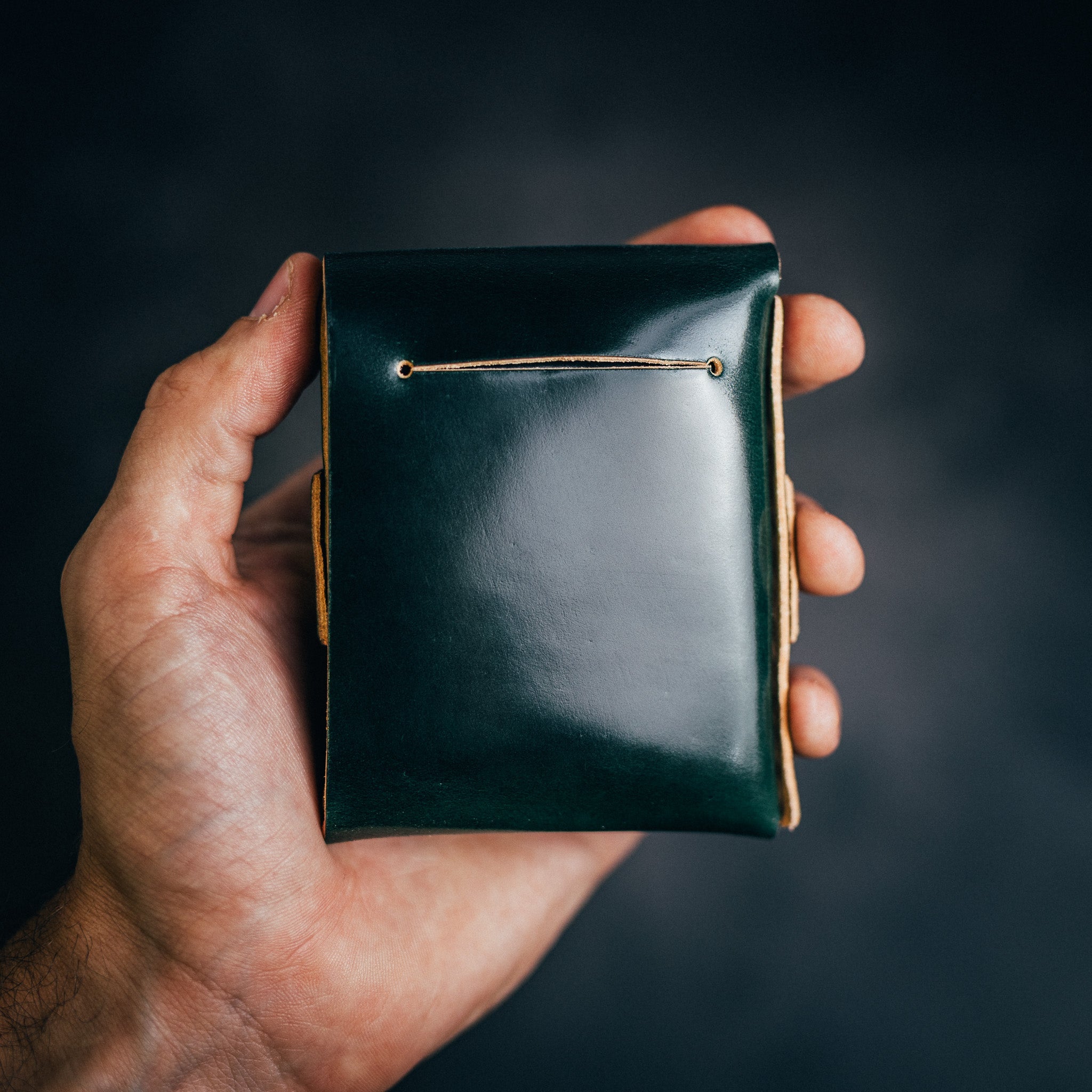 Shell Cordovan Big Finn 2 - Lost Dutchman Leather handmade leather wallets