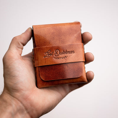 Shell Cordovan Big Finn 2 - Lost Dutchman Leather handmade leather wallets