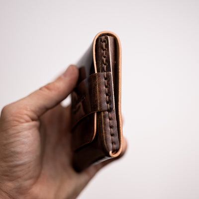 Shell Cordovan Big Finn 2 - Lost Dutchman Leather handmade leather wallets