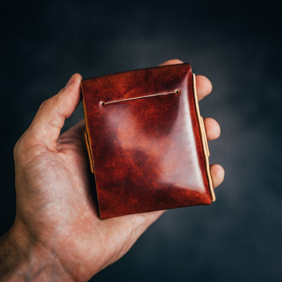 Shell Cordovan Big Finn 2 - Lost Dutchman Leather handmade leather wallets