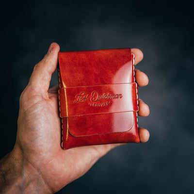 Shell Cordovan Big Finn 2 - Lost Dutchman Leather handmade leather wallets