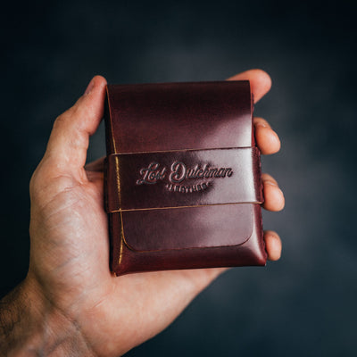 Shell Cordovan Big Finn 2 - Lost Dutchman Leather handmade leather wallets