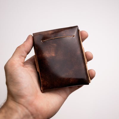 Shell Cordovan Big Finn 2 - Lost Dutchman Leather handmade leather wallets