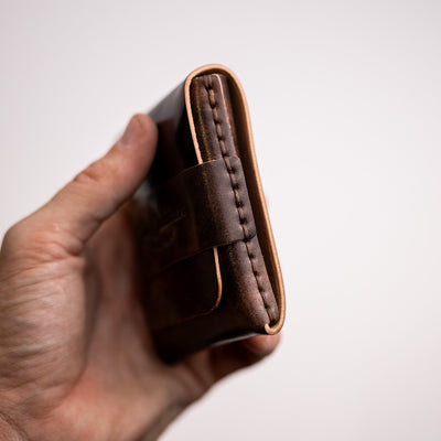 Shell Cordovan Big Finn 2 - Lost Dutchman Leather handmade leather wallets