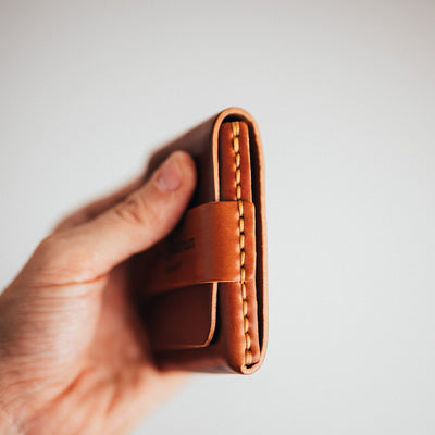 Shell Cordovan Big Finn 2 - Lost Dutchman Leather handmade leather wallets