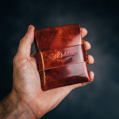 Shell Cordovan Big Finn 2 - Lost Dutchman Leather handmade leather wallets