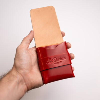 Shell Cordovan Big Finn 2 - Lost Dutchman Leather handmade leather wallets