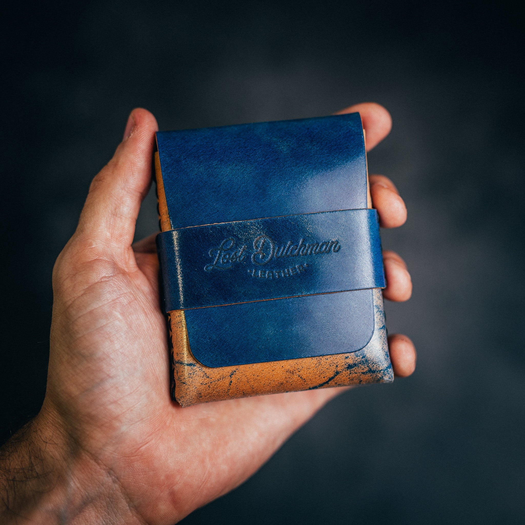 Shell Cordovan Big Finn 2 - Lost Dutchman Leather handmade leather wallets