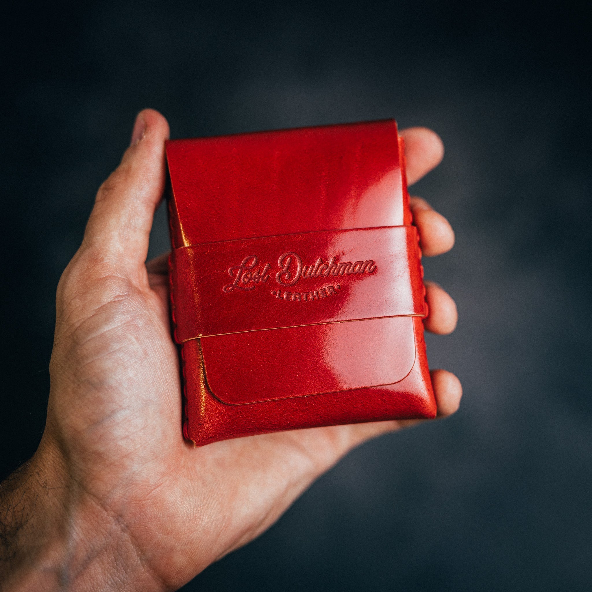 Shell Cordovan Big Finn 2 - Lost Dutchman Leather handmade leather wallets