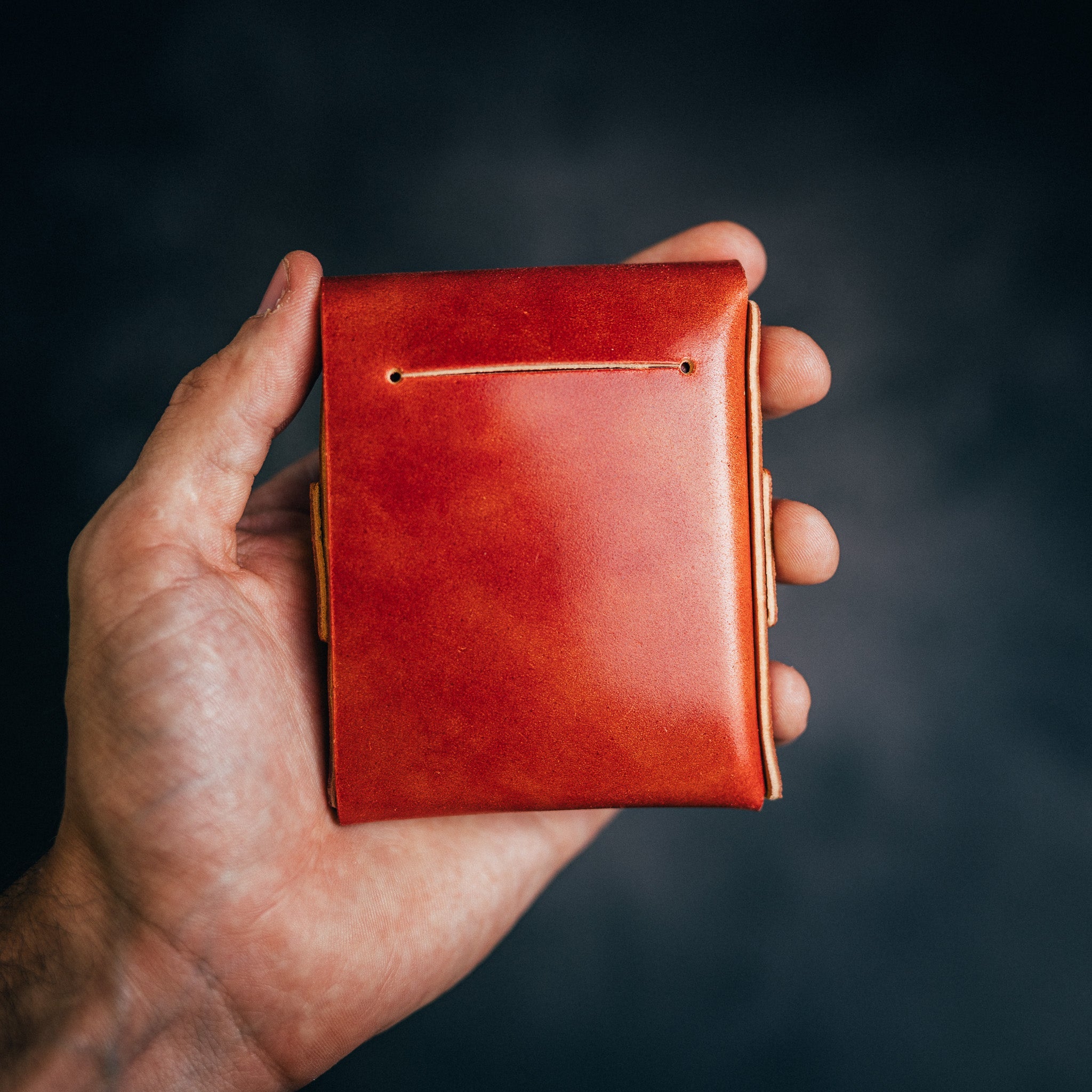 Shell Cordovan Big Finn 2 - Lost Dutchman Leather handmade leather wallets