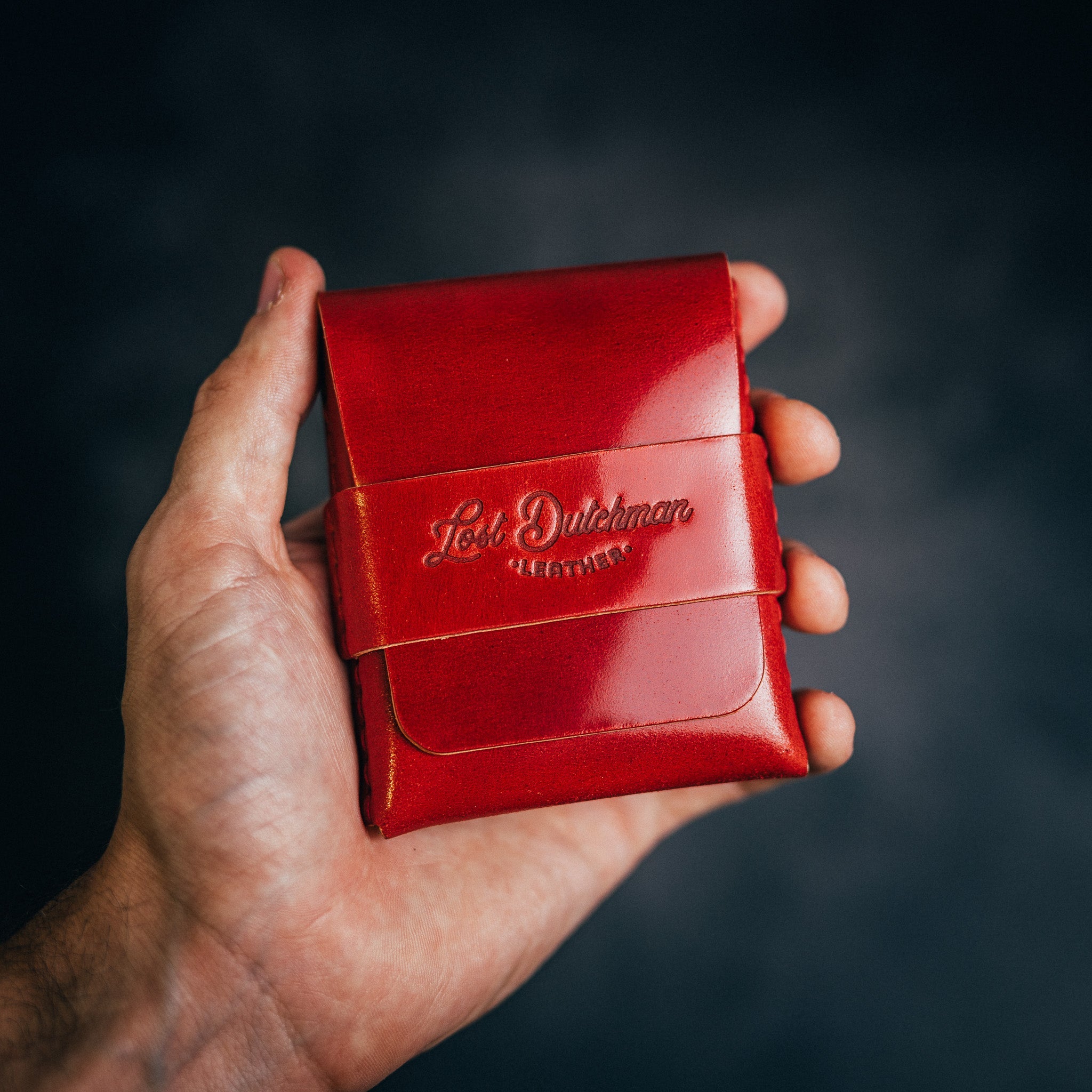 Shell Cordovan Big Finn 2 - Lost Dutchman Leather handmade leather wallets