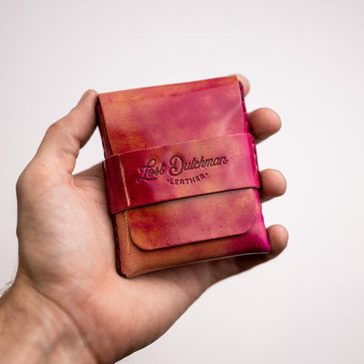Shell Cordovan Big Finn 2 - Lost Dutchman Leather handmade leather wallets