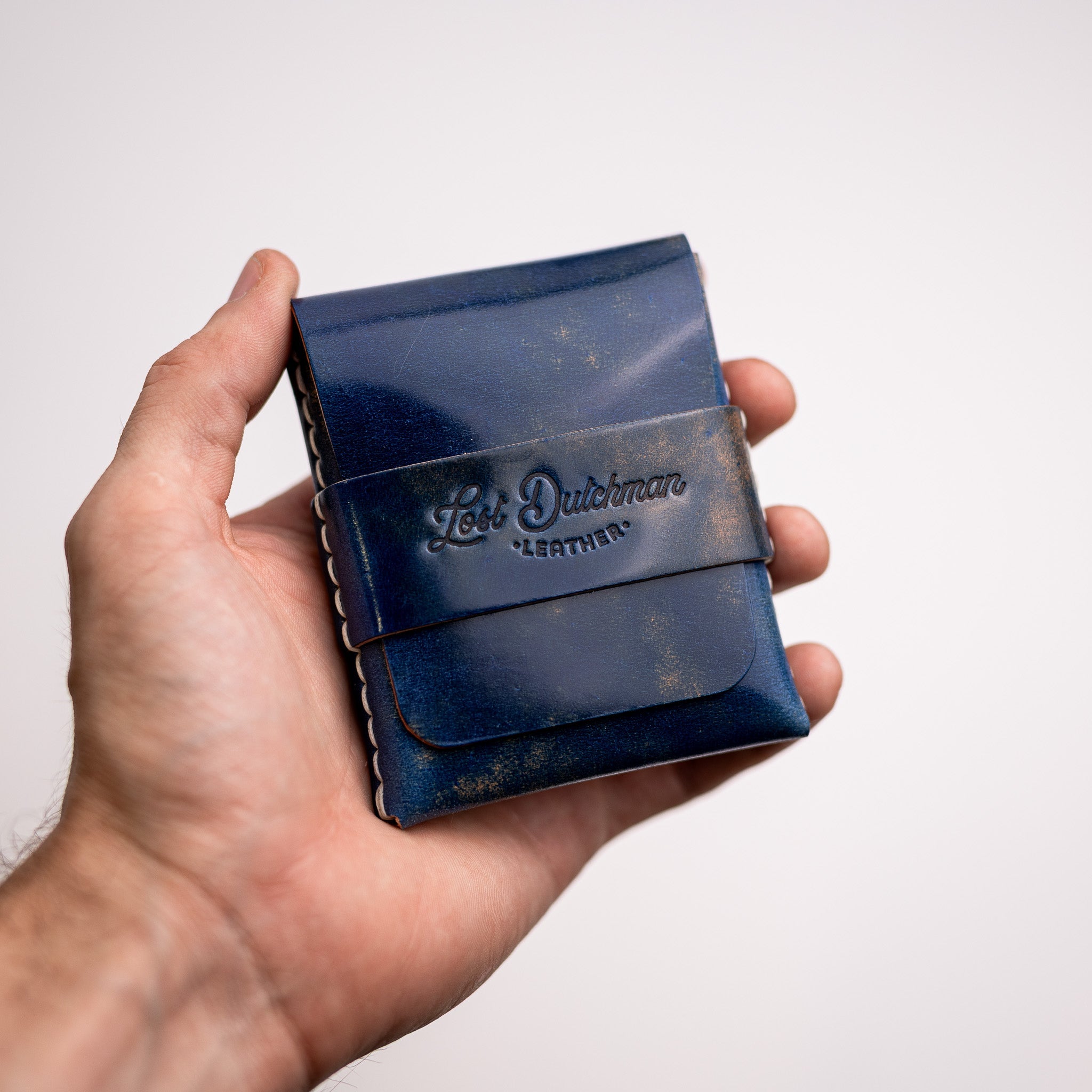Shell Cordovan Big Finn 2 - Lost Dutchman Leather handmade leather wallets