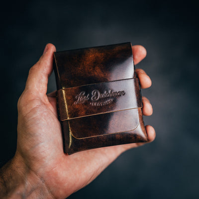 Shell Cordovan Big Finn 2 - Lost Dutchman Leather handmade leather wallets
