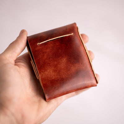 Shell Cordovan Big Finn 2 - Lost Dutchman Leather handmade leather wallets