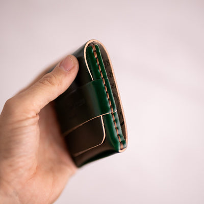 Shell Cordovan Big Finn 2 - Lost Dutchman Leather handmade leather wallets