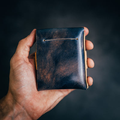 Shell Cordovan Big Finn 2 - Lost Dutchman Leather handmade leather wallets