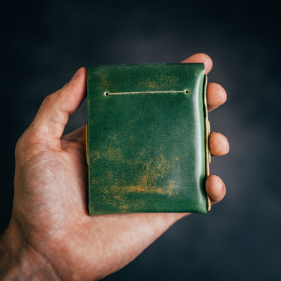 Shell Cordovan Big Finn 2 - Lost Dutchman Leather handmade leather wallets