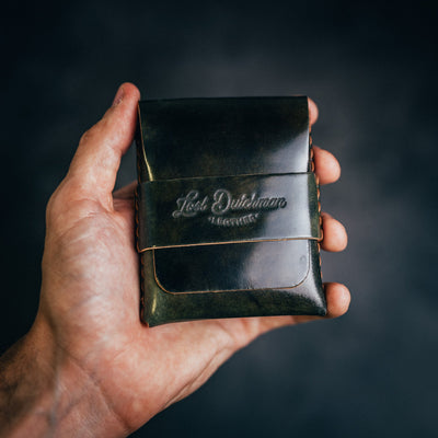 Shell Cordovan Big Finn 2 - Lost Dutchman Leather handmade leather wallets