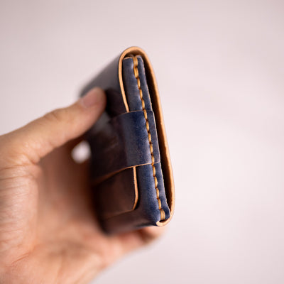 Shell Cordovan Big Finn 2 - Lost Dutchman Leather handmade leather wallets