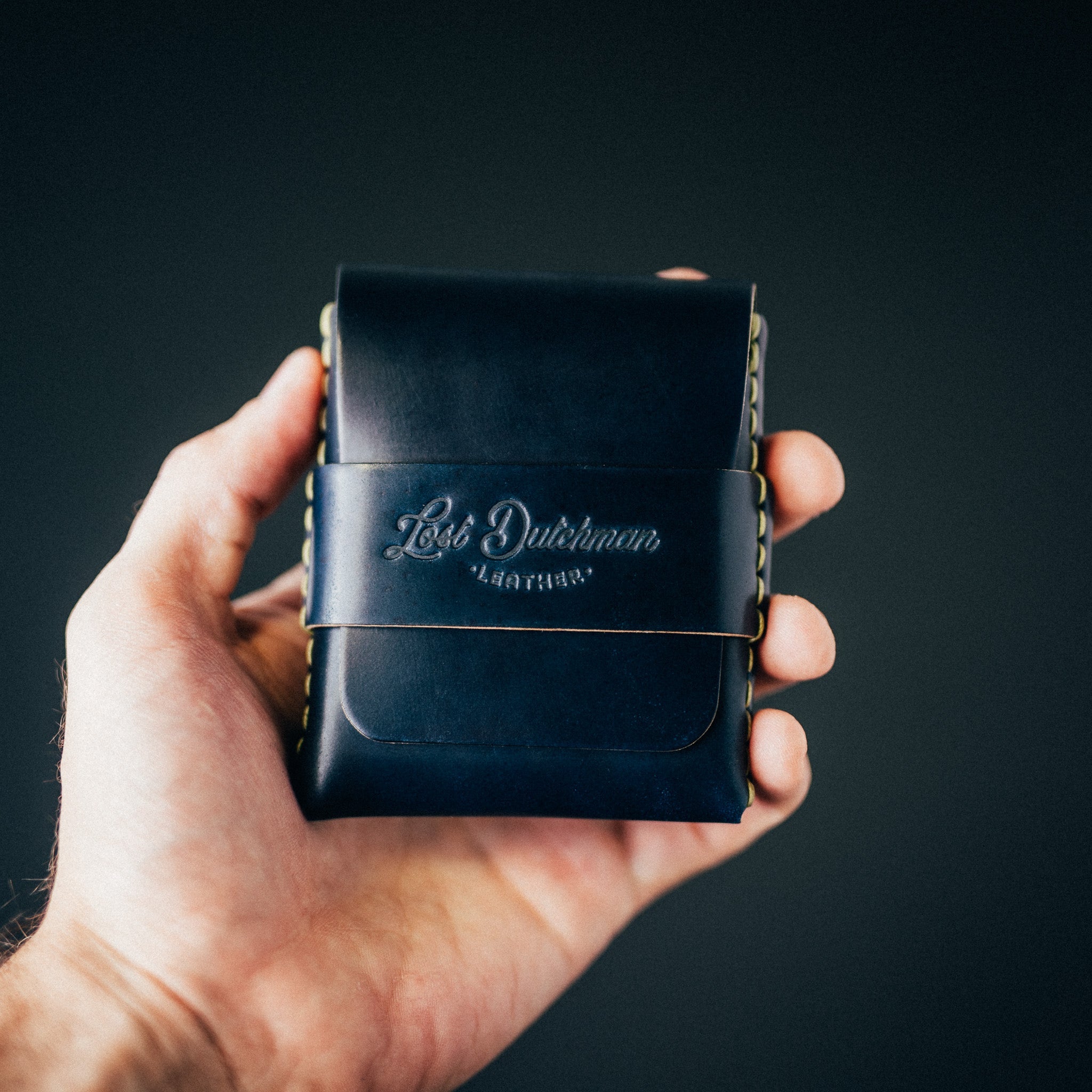 Shell Cordovan Big Finn 2 - Lost Dutchman Leather handmade leather wallets