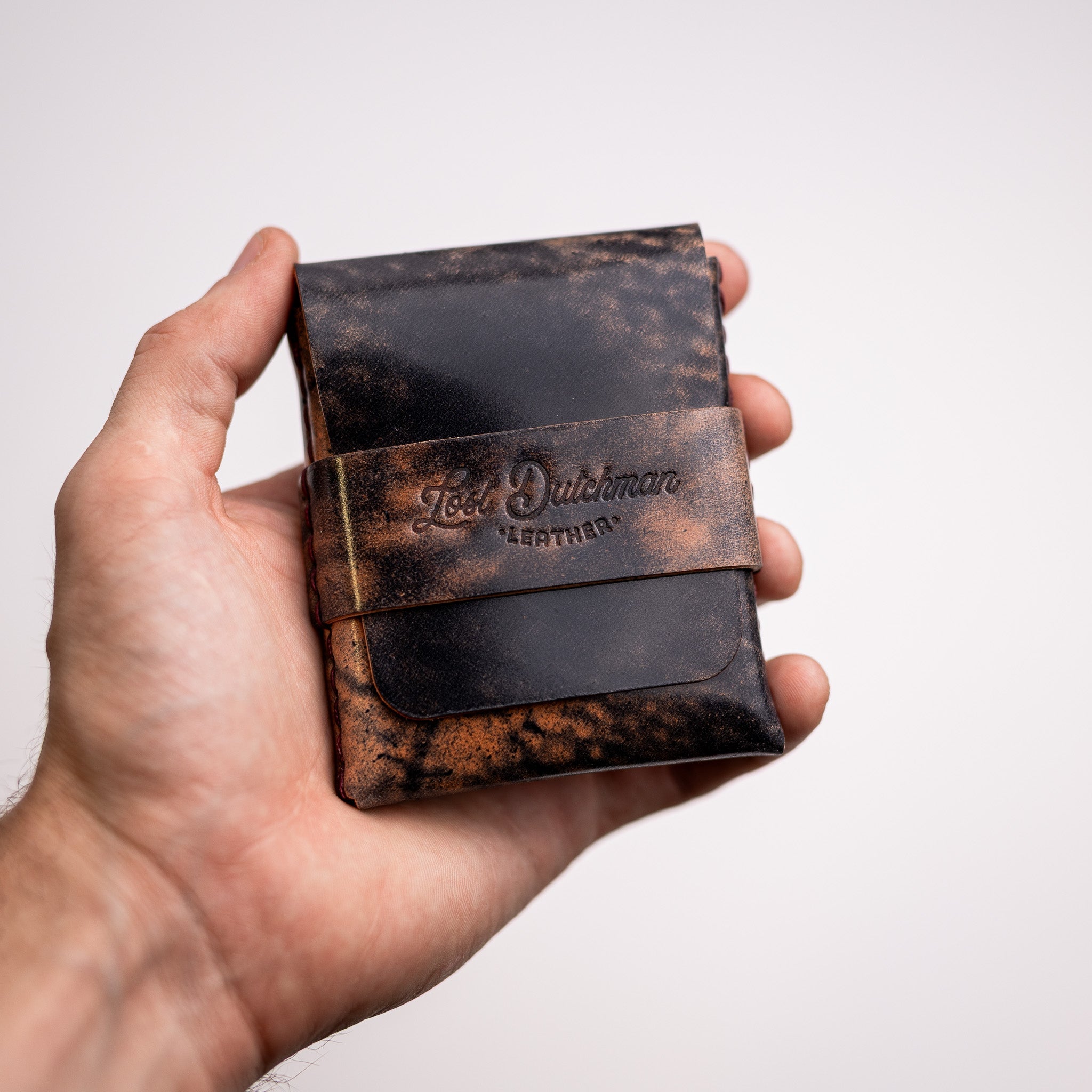 Shell Cordovan Big Finn 2 - Lost Dutchman Leather handmade leather wallets