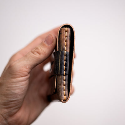 Shell Cordovan Big Finn 2 - Lost Dutchman Leather handmade leather wallets