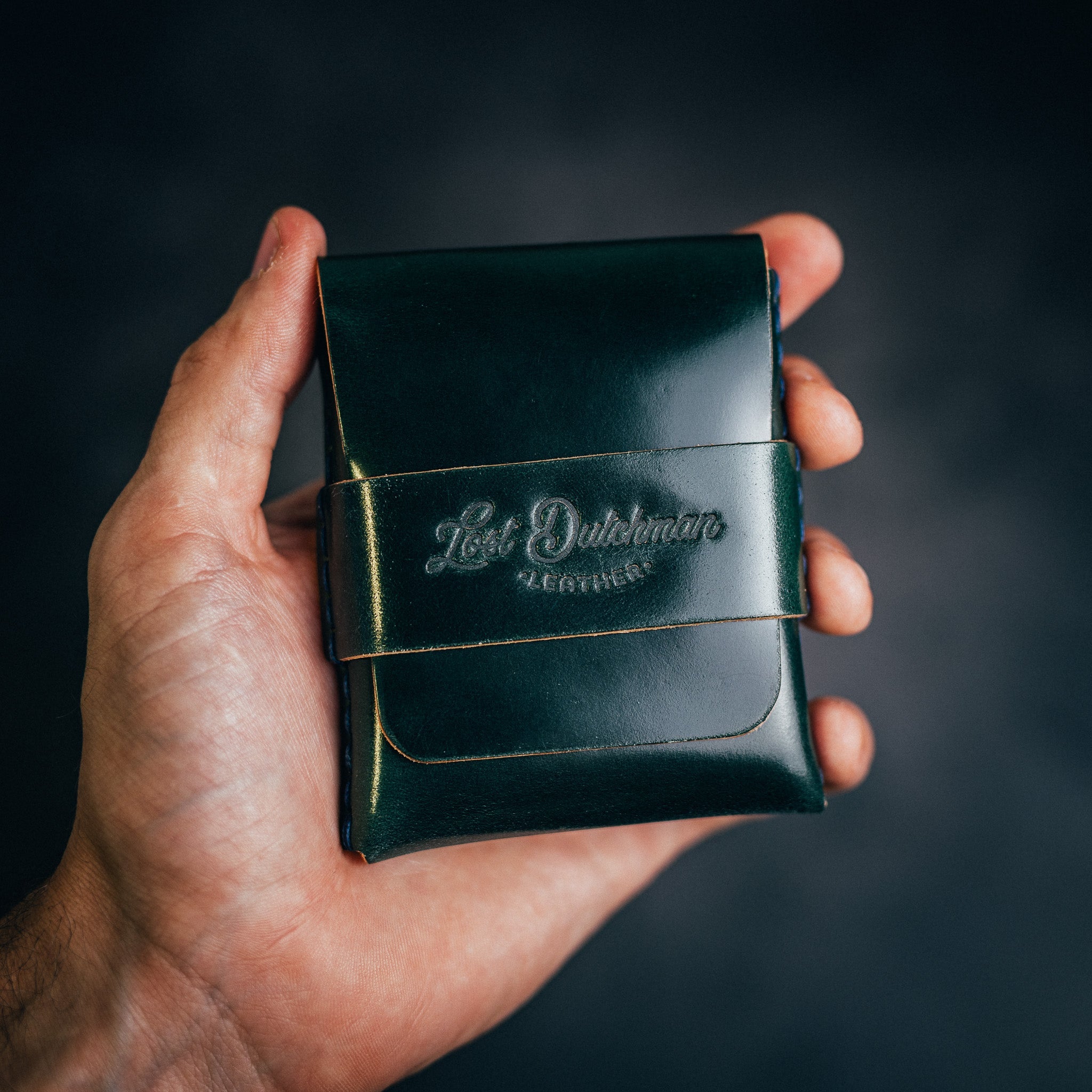 Shell Cordovan Big Finn 2 - Lost Dutchman Leather handmade leather wallets