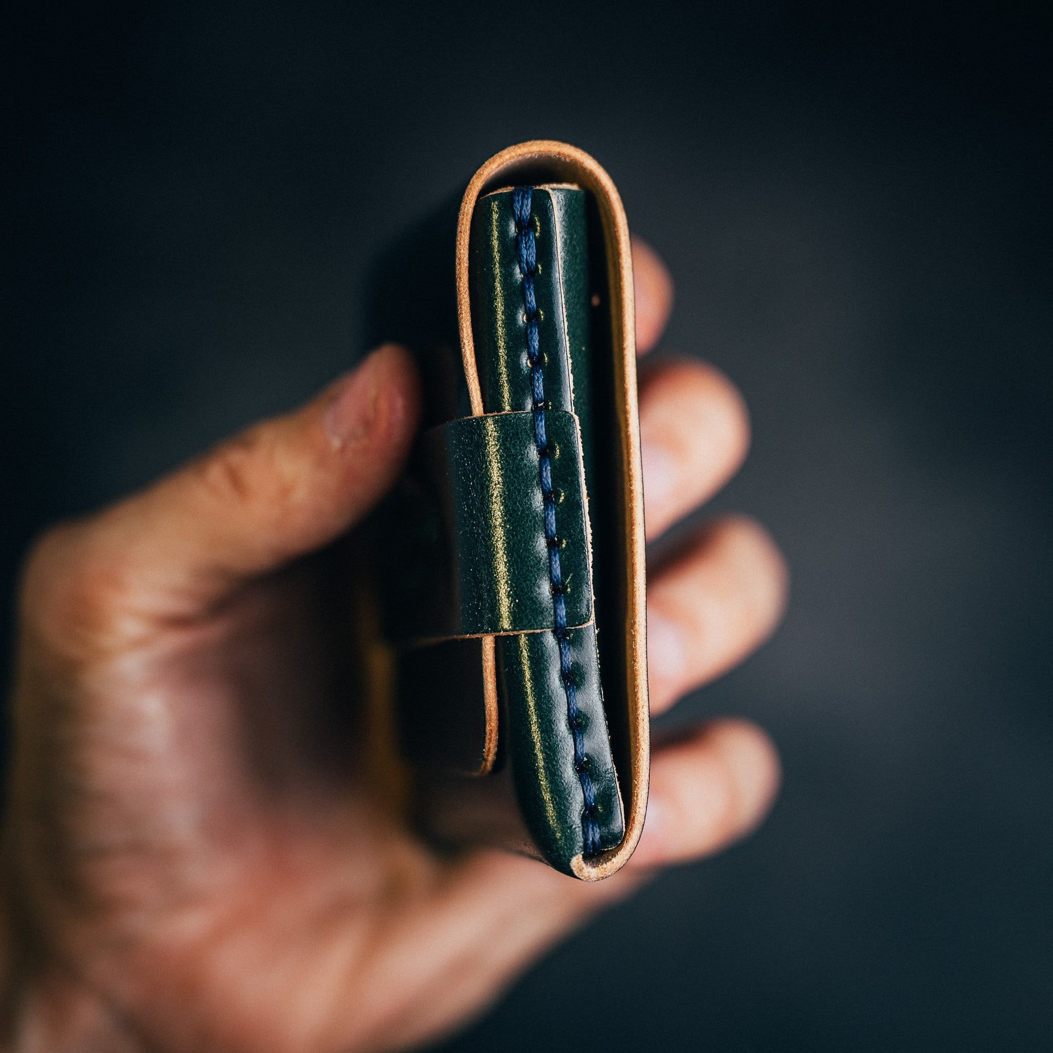 Shell Cordovan Big Finn 2 - Lost Dutchman Leather handmade leather wallets