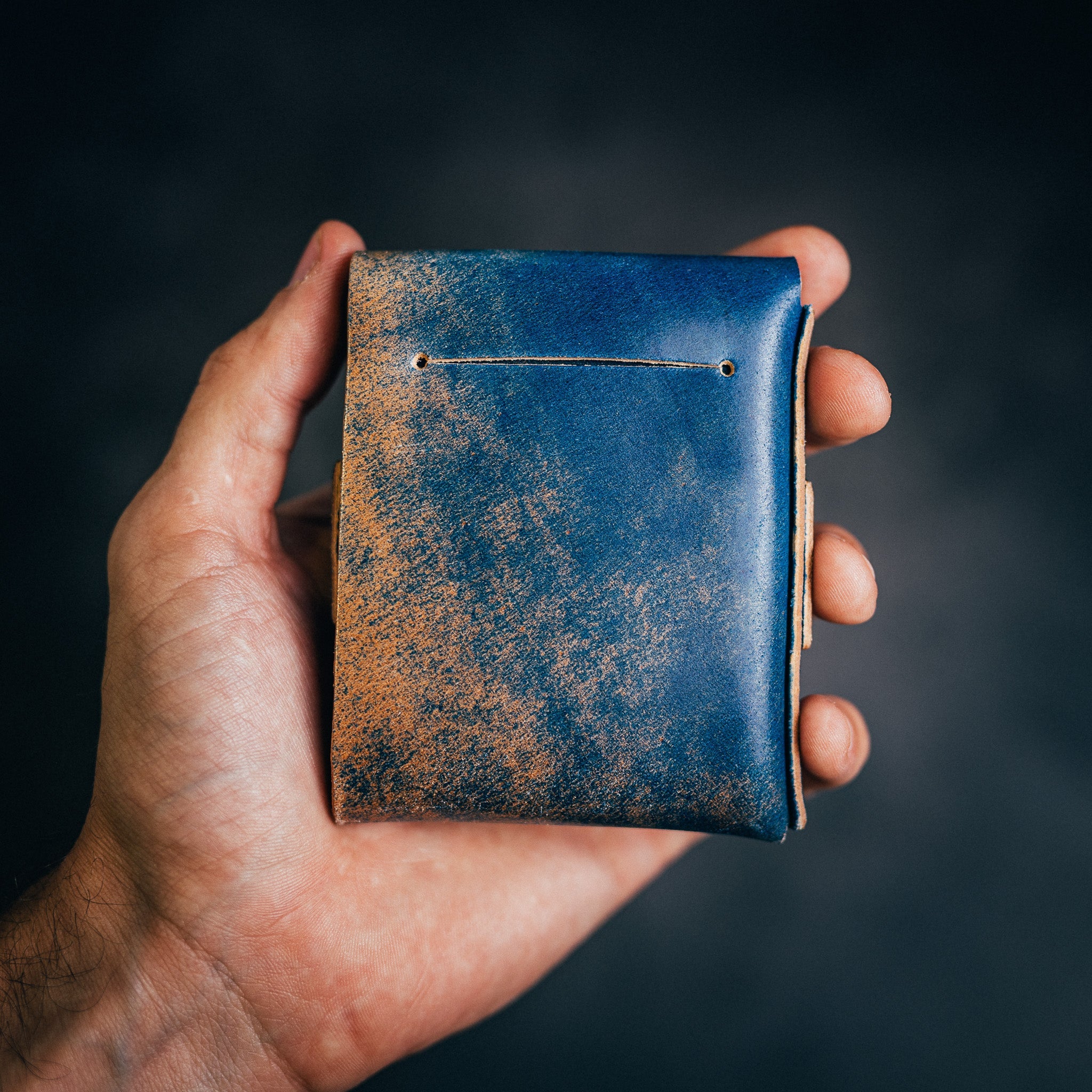 Shell Cordovan Big Finn 2 - Lost Dutchman Leather handmade leather wallets