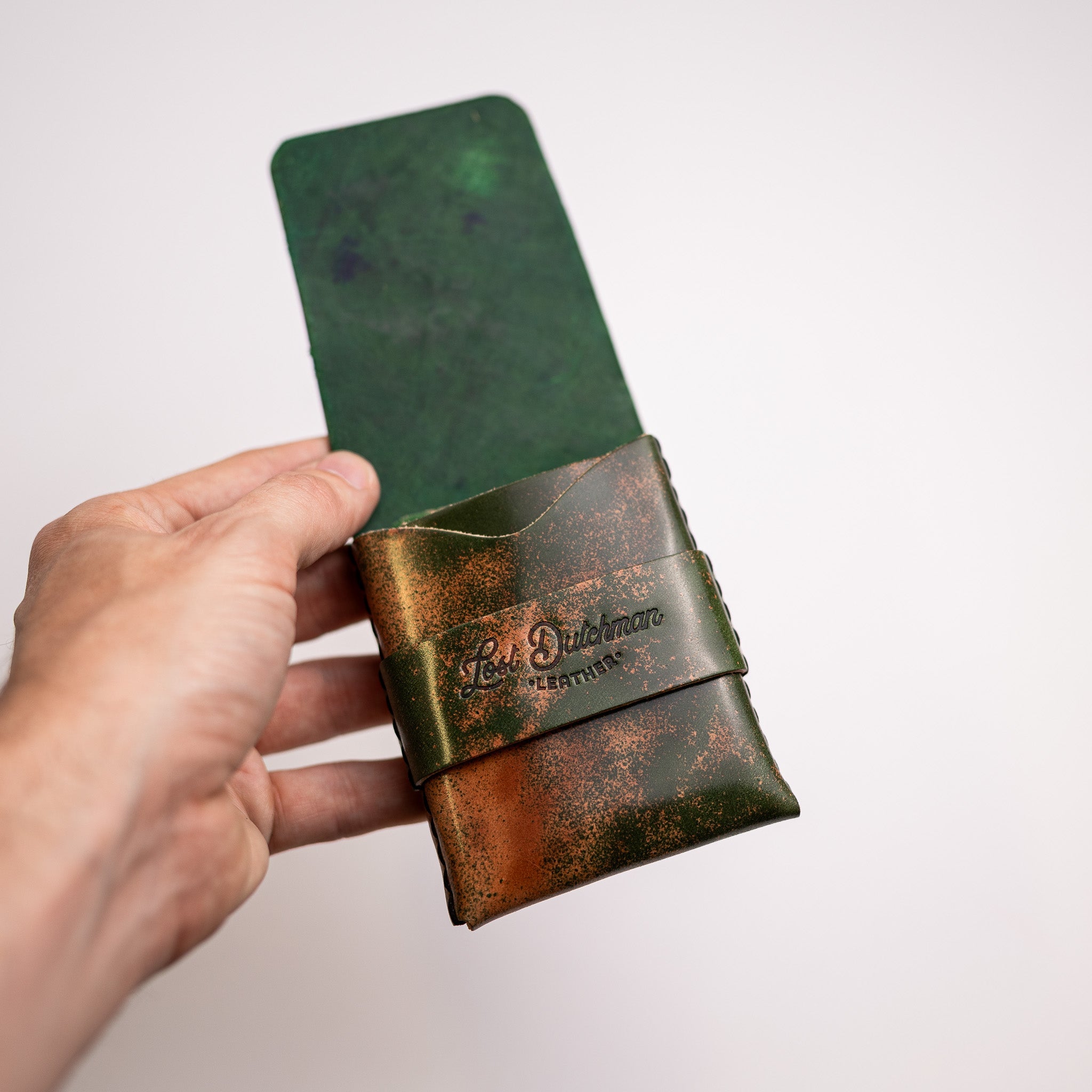 Shell Cordovan Big Finn 2 - Lost Dutchman Leather handmade leather wallets