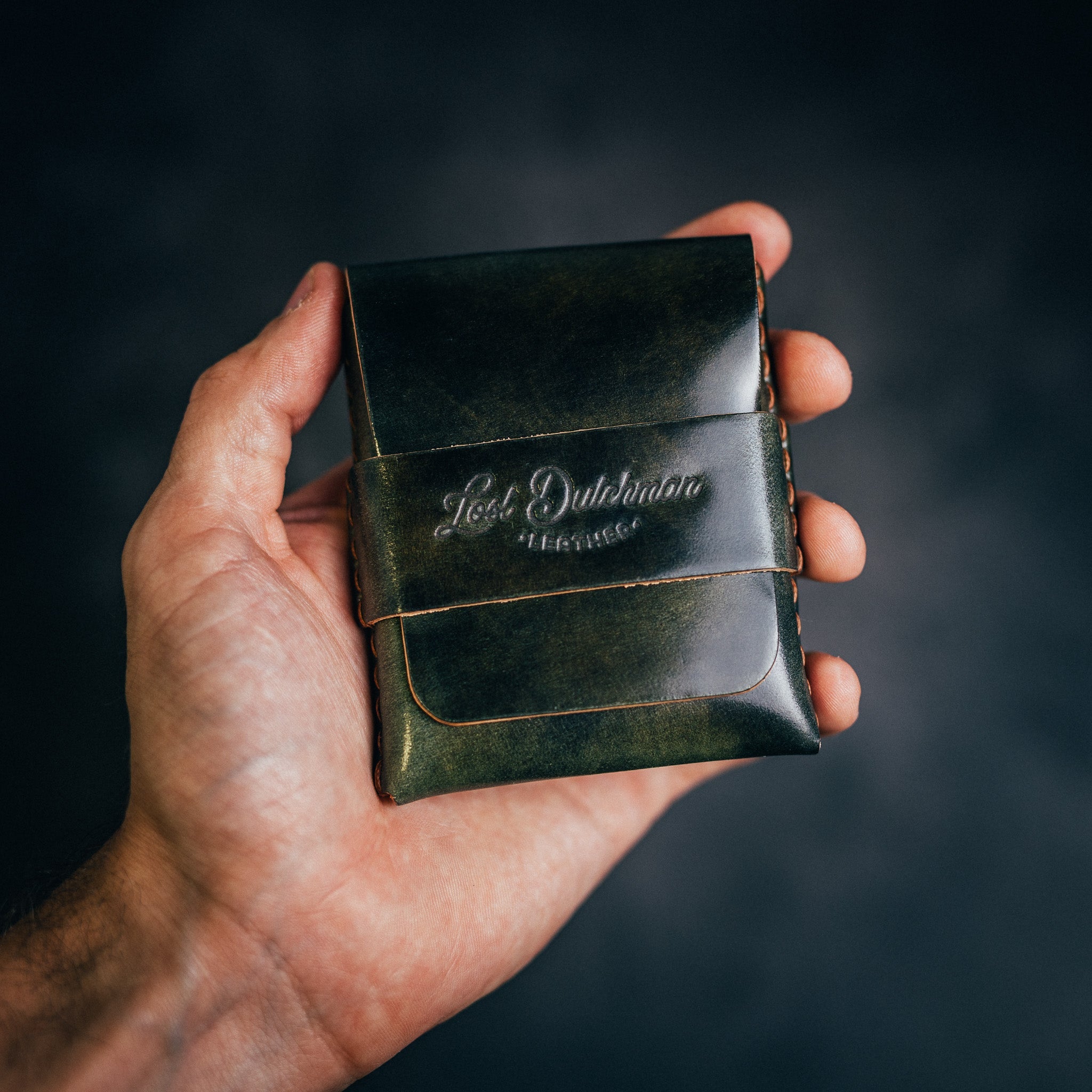 Shell Cordovan Big Finn 2 - Lost Dutchman Leather handmade leather wallets