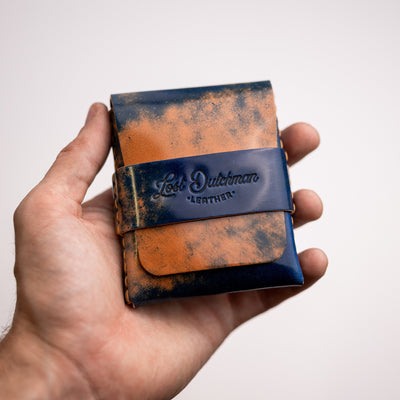 Shell Cordovan Big Finn 2 - Lost Dutchman Leather handmade leather wallets