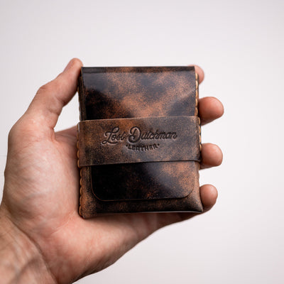 Shell Cordovan Big Finn 2 - Lost Dutchman Leather handmade leather wallets