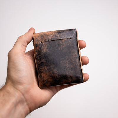 Shell Cordovan Big Finn 2 - Lost Dutchman Leather handmade leather wallets