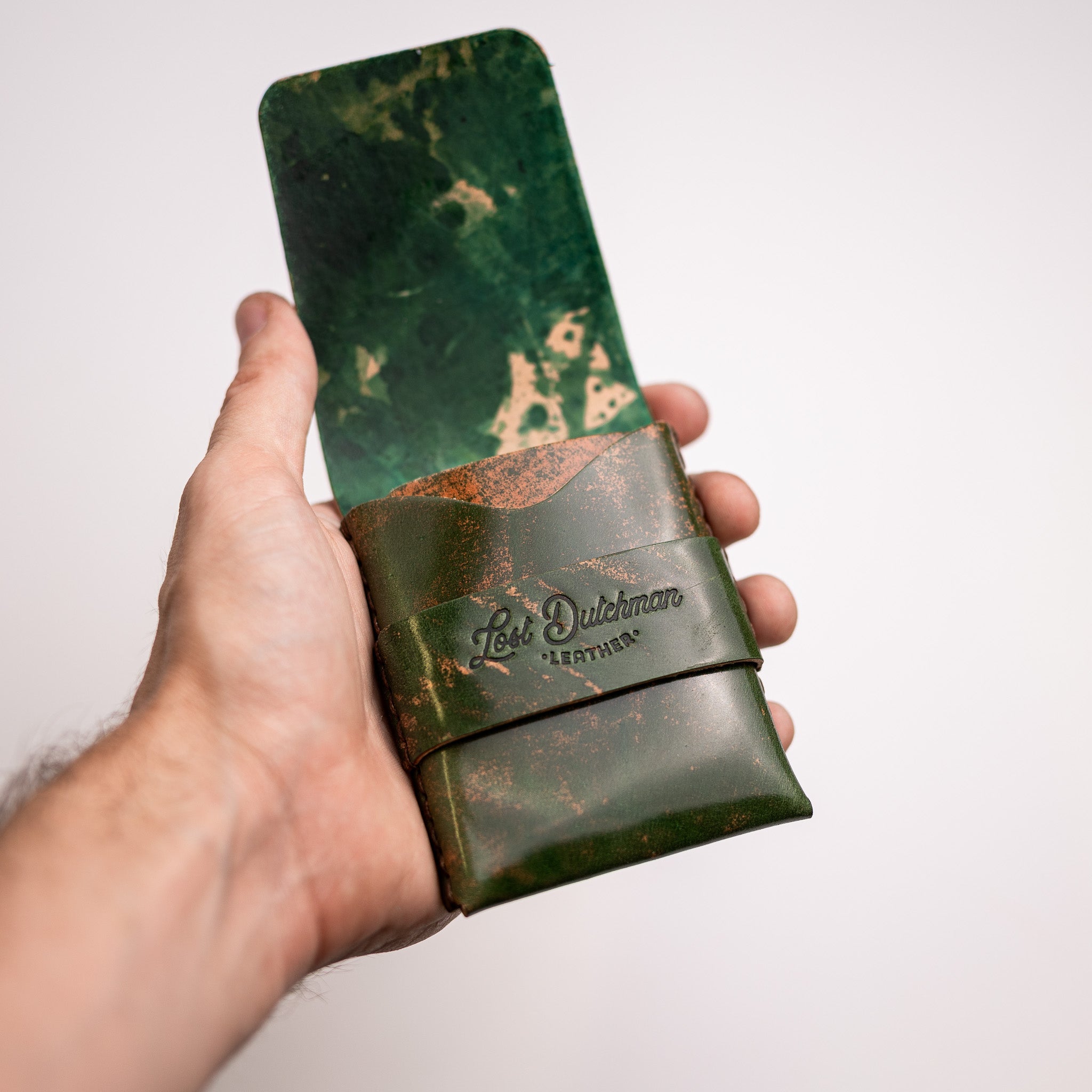 Shell Cordovan Big Finn 2 - Lost Dutchman Leather handmade leather wallets
