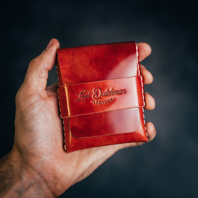 Shell Cordovan Big Finn 2 - Lost Dutchman Leather handmade leather wallets