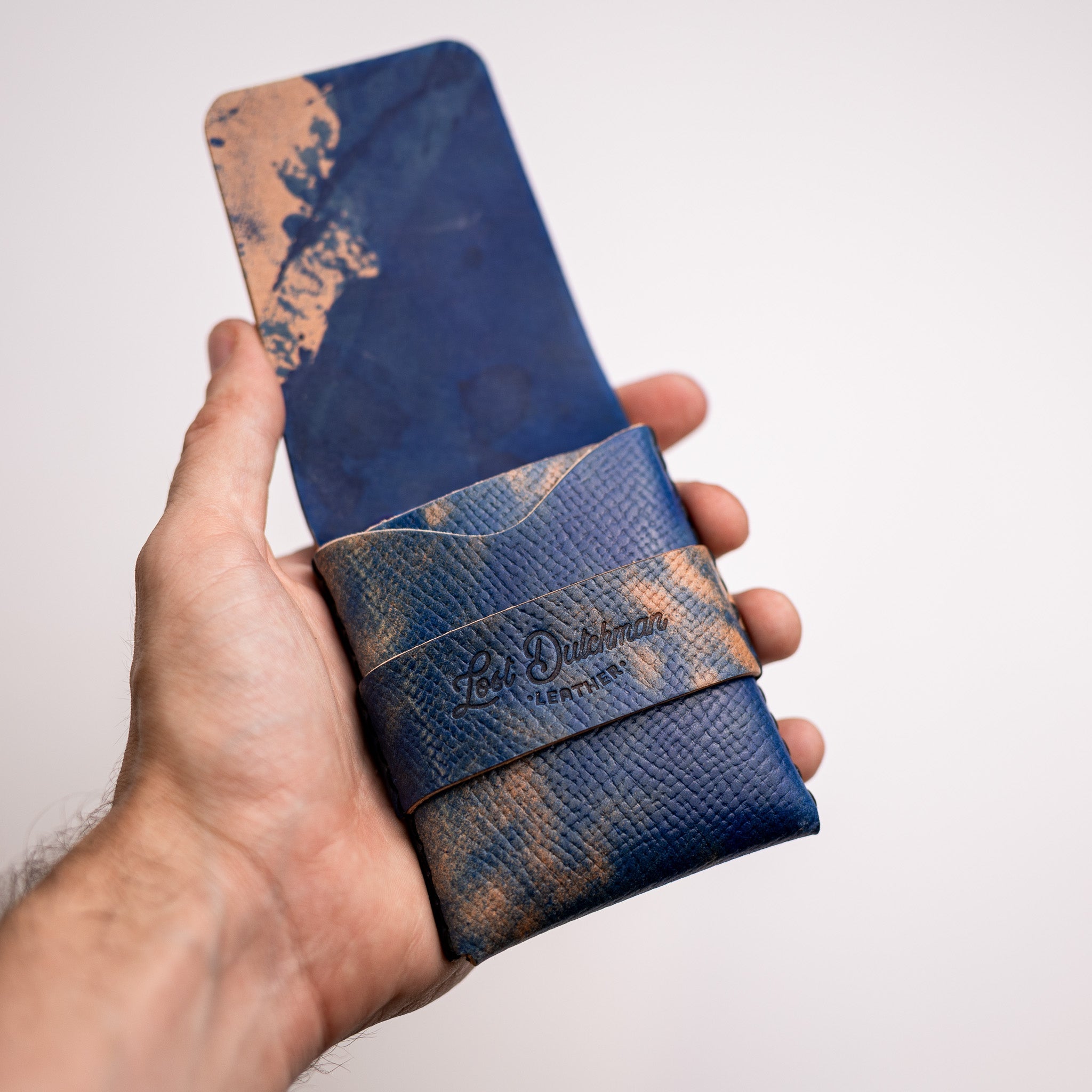 Shell Cordovan Big Finn 2 - Lost Dutchman Leather handmade leather wallets