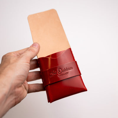 Shell Cordovan Big Finn 2 - Lost Dutchman Leather handmade leather wallets