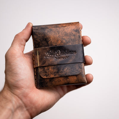 Shell Cordovan Big Finn 2 - Lost Dutchman Leather handmade leather wallets