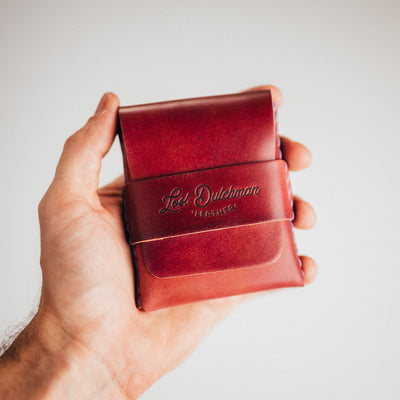 Shell Cordovan Big Finn 2 - Lost Dutchman Leather handmade leather wallets