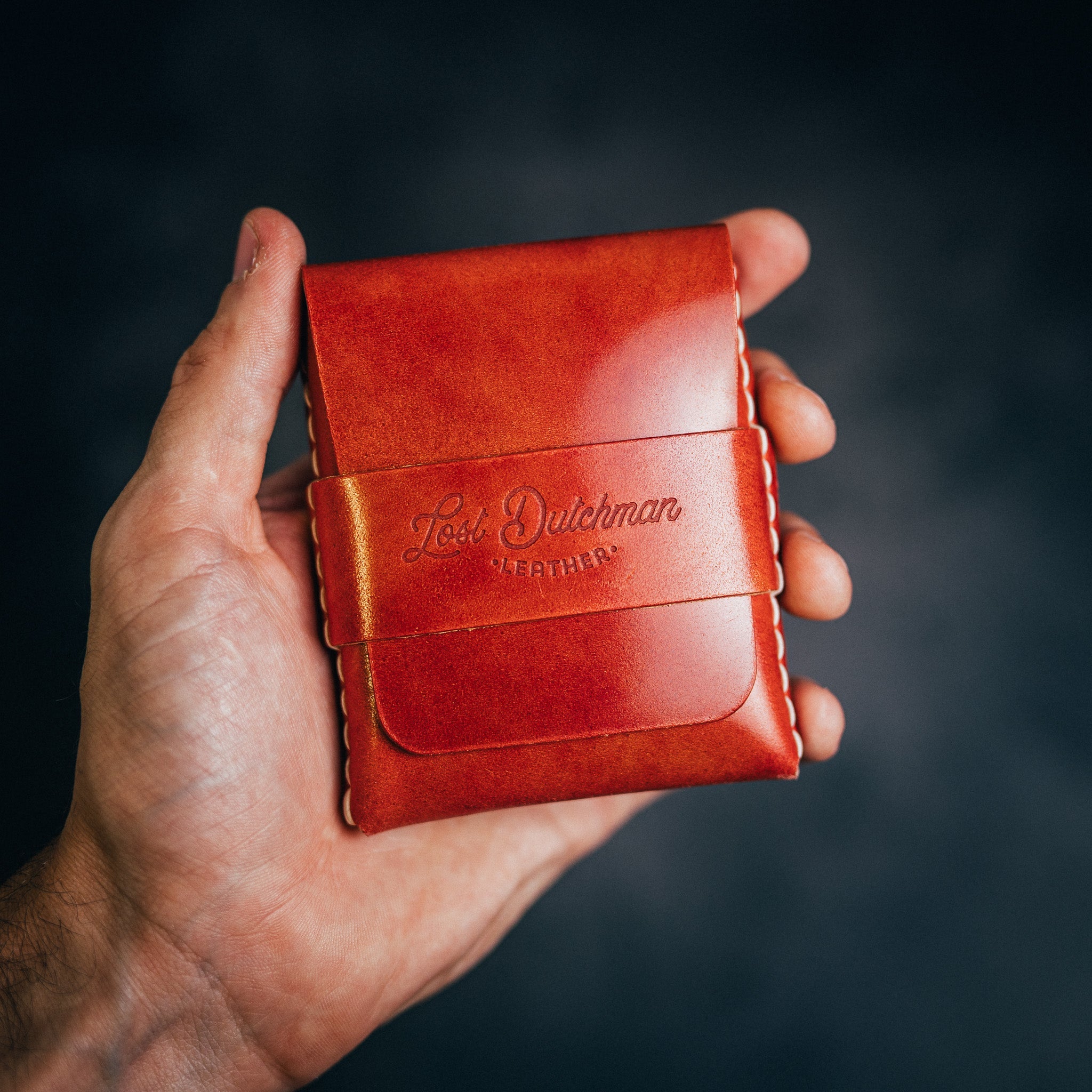 Shell Cordovan Big Finn 2 - Lost Dutchman Leather handmade leather wallets
