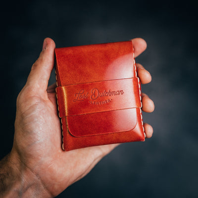 Shell Cordovan Big Finn 2 - Lost Dutchman Leather handmade leather wallets
