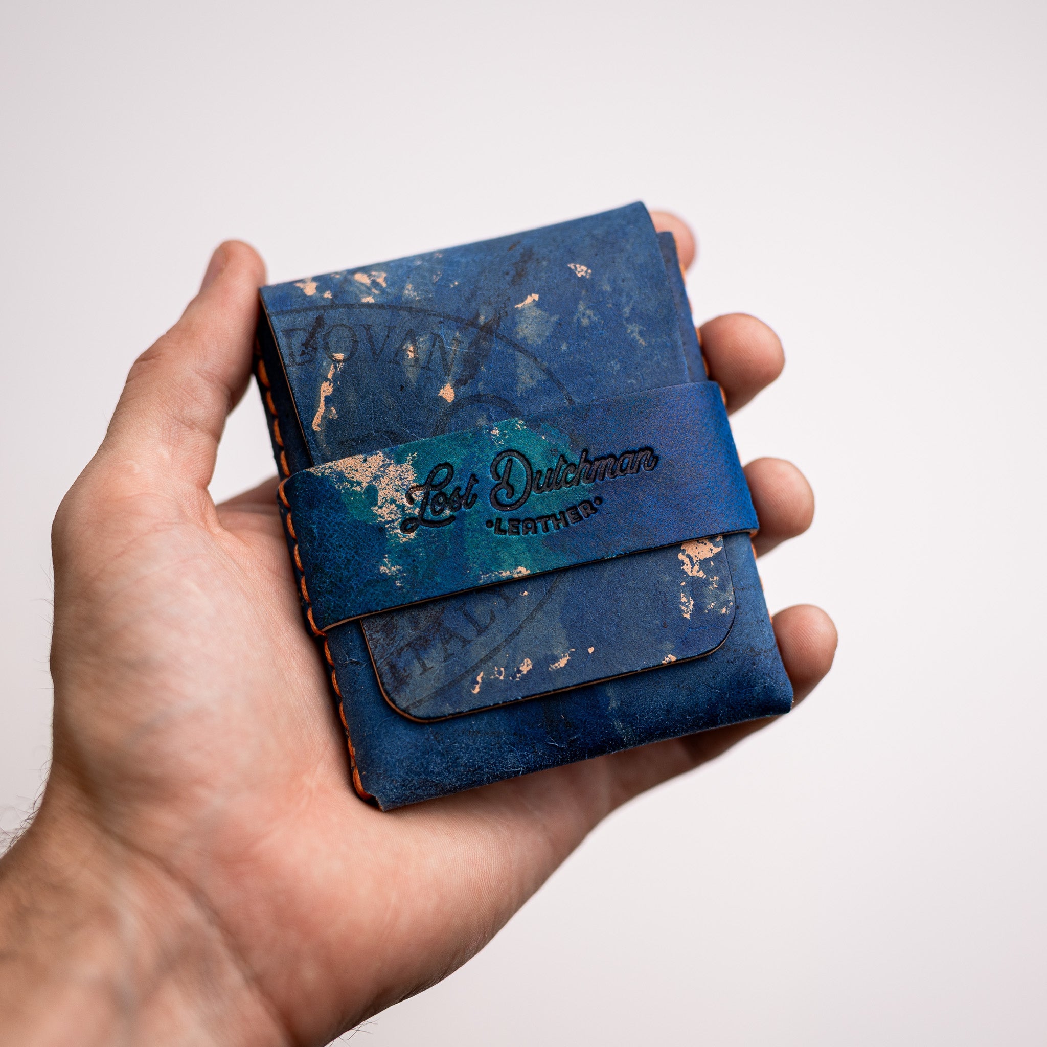 Shell Cordovan Big Finn 2 - Lost Dutchman Leather handmade leather wallets