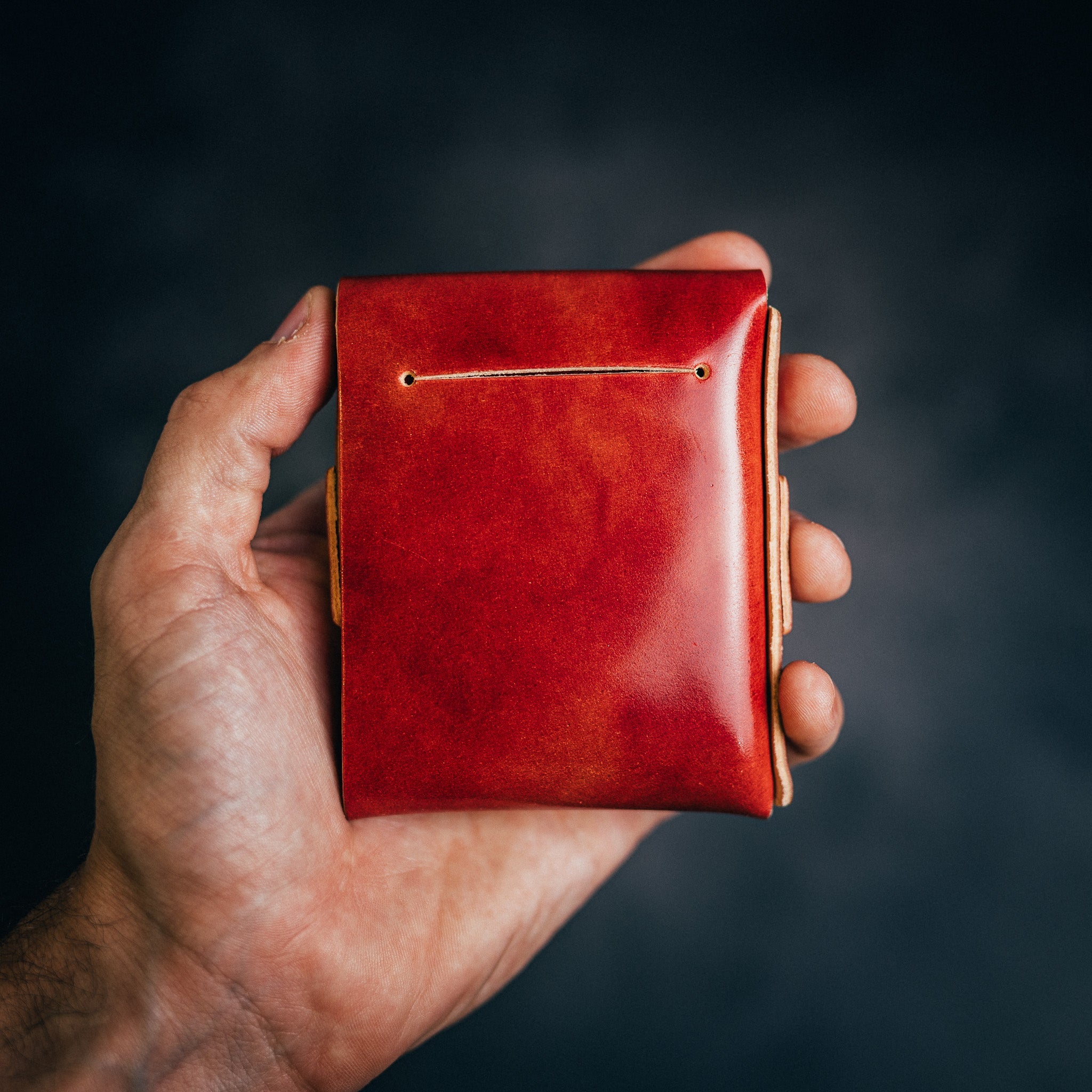 Shell Cordovan Big Finn 2 - Lost Dutchman Leather handmade leather wallets