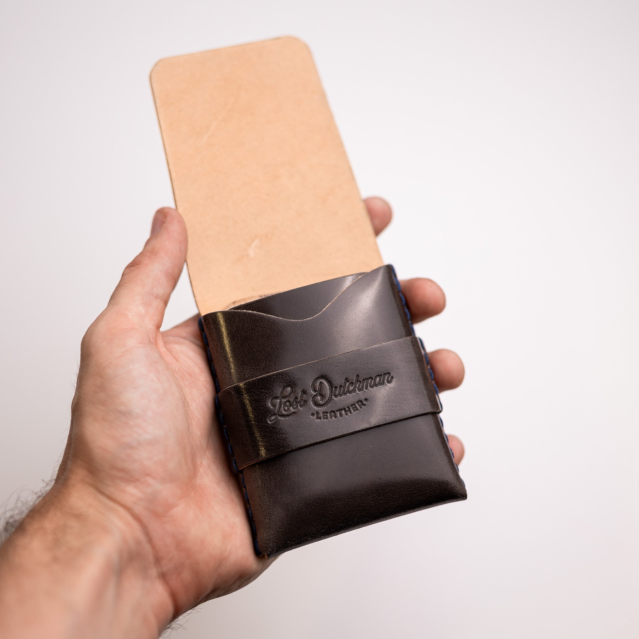 Shell Cordovan Big Finn 2 - Lost Dutchman Leather handmade leather wallets