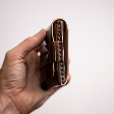 Shell Cordovan Big Finn 2 - Lost Dutchman Leather handmade leather wallets