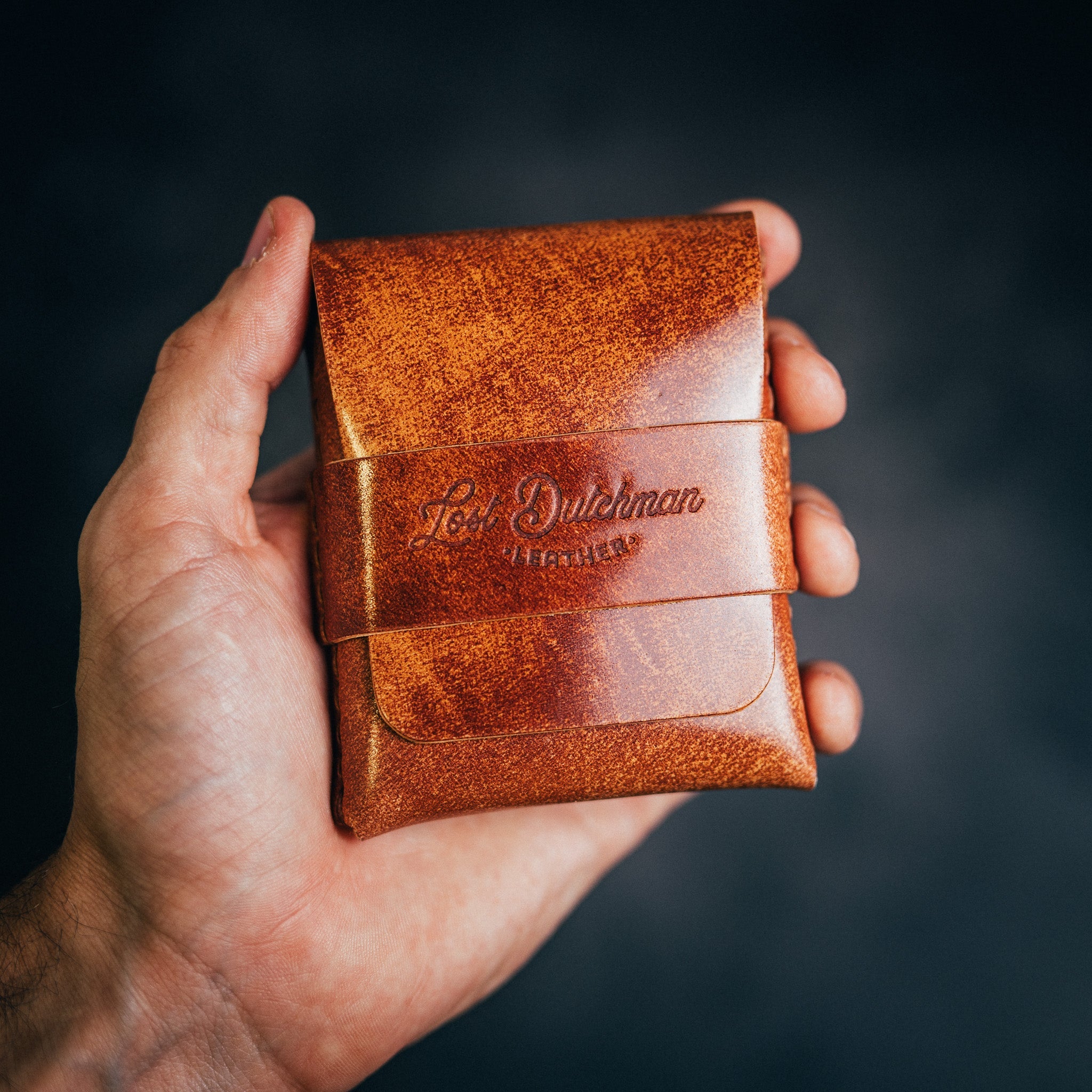 Shell Cordovan Big Finn 2 - Lost Dutchman Leather handmade leather wallets