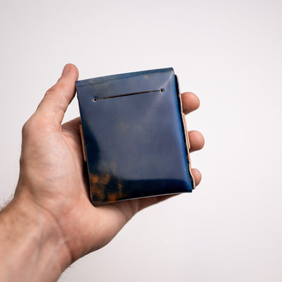 Shell Cordovan Big Finn 2 - Lost Dutchman Leather handmade leather wallets